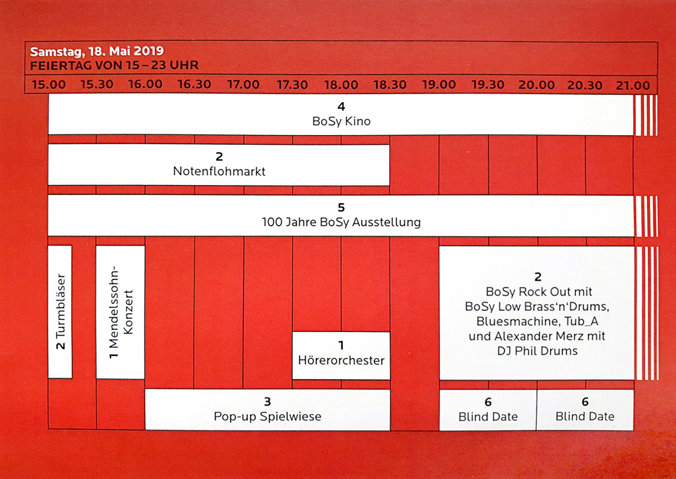Wir feiern 100 Jahre BOSYs
