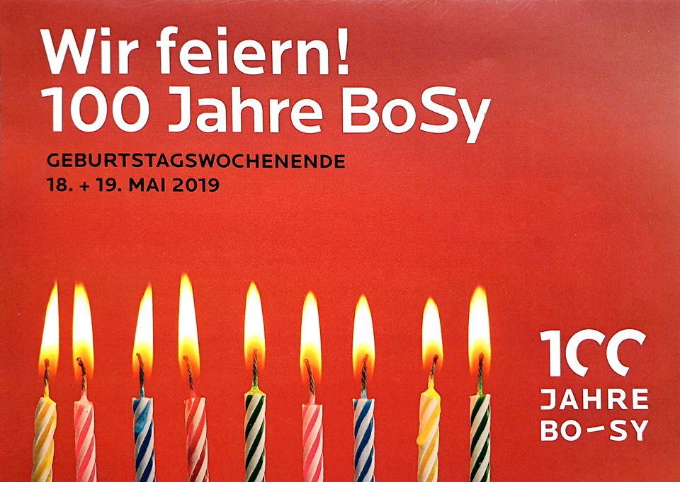 Wir feiern 100 Jahre BOSYs