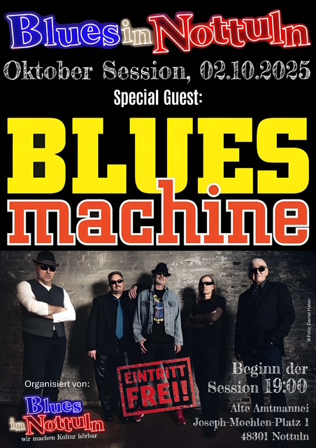 Blues in Nottuln Oktober session